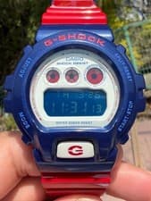 G-Shock DW-6900AC-2JF Digital Watch Blue Resin