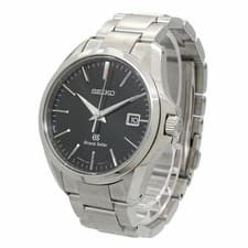 Grand Seiko Seiko  SBGX083 Master Shop Watch 9F62 0AG0 Date Black Quartz Watch
