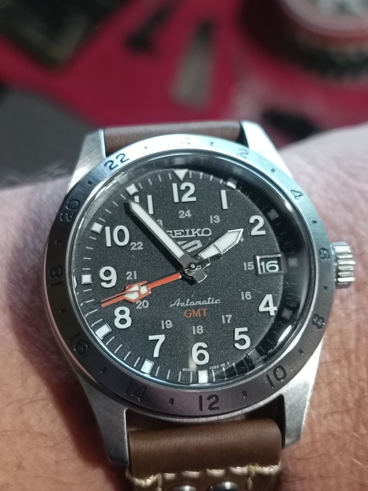 Seiko GMT Automatic Ref 4R34-00C0