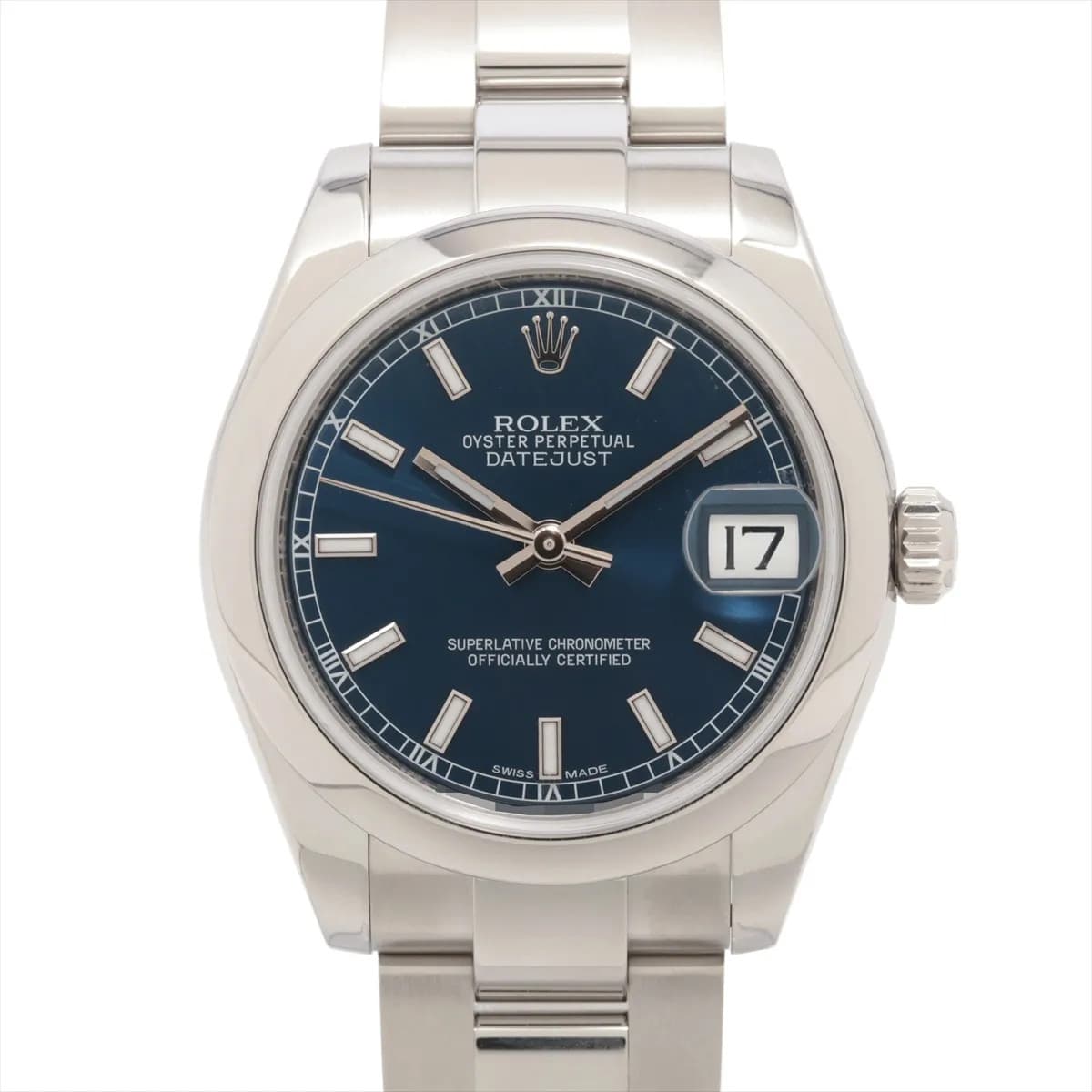 Rolex Datejust 31 178240 SS SS AT blue dial