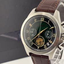 Seiko Green Quartz 8T63-02V0 Dragon Year with Box