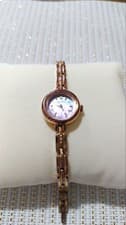 Agete Watch Pink Women's Wristwatch
