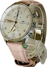 IWC Portugieser Chronograph IW371604 Ivoly Automatic Mens Watch Excellent A6414