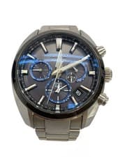 Seiko Solar Watch SLV 5X53-0AJ0 Stainless Steel Silver