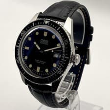 ORIS Divers Sixty Five Automatic Watch 7720 Men's Round Navy Dial Date Accessary