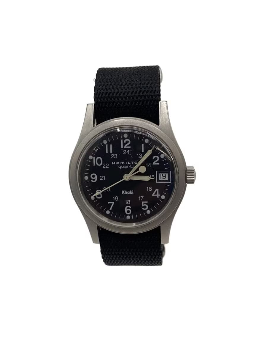 HAMILTON Quartz Watch Analog Nylon BLK BLK 9797