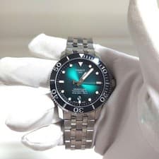 TISSOT Seastar Powermatic 80 Green Diver's Watch