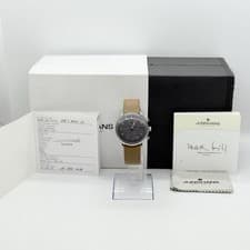 Junghans Max Bill Chronoscope 027/4501.01 Automatic Chronograph Watch Black Dial