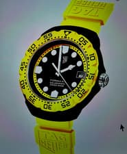 TAG Heuer Formula 1 Solargraph YELLOW Limited Edition - 1 of 1500 - WBY1117 NIB