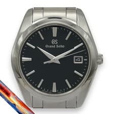 Grand Seiko Heritage Collection 9F Quartz SBGX261 Black Stainless Steel Watch