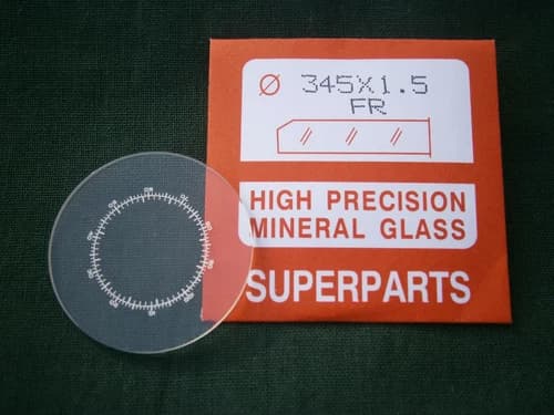 Crystal for vintage BREITLING NAVITIMER JUPITER 2300 ref.: 80970 !