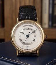 Breguet Classique Automatic in 18 K Yellow Gold with Date 34mm!