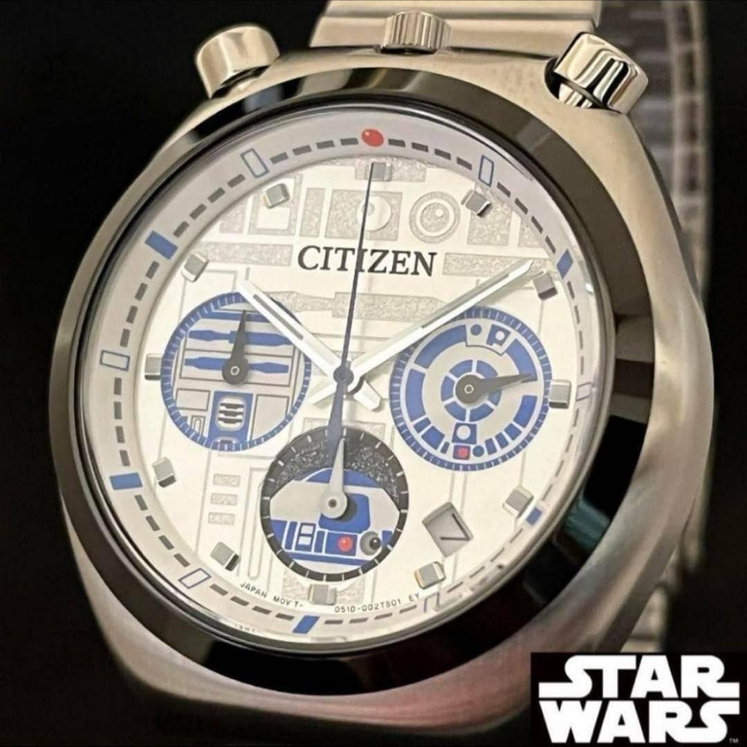 Citizen Star Wars Chronograph Quartz 38mm Mens wrist 20cm/7.9in