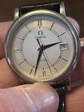 OMEGA de Ville prestige  Men's Silver 1532 Quartz Watch