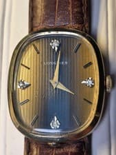 Vintage Longines 10k GF Men's Ellipse Case Watch Manual Wind 17J Swiss Runs