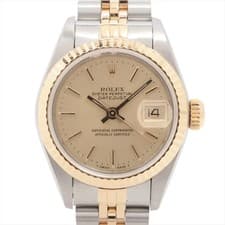 Rolex Lady Datejust 69173 SS×YG SS×YG AT Champagne-Face
