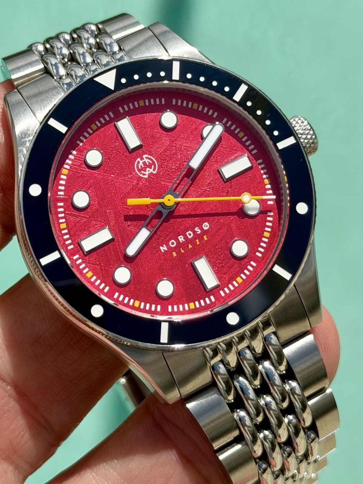 Henry Archer Nordso Blaze Meteorite Limited Edition x/15 Automatic Dive Watch