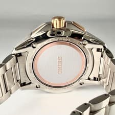 Seiko Brightz 8B54-0AY0 Men's Solar Radio Quartz from Japan No Box Used