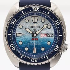 Seiko SBDY137 Blue Dial Prospex Joe's Men's Watch 0021010 3RKT MST ABC19655