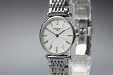 [Near MINT] Longines Grand Classic L4.209.4 Silver Dial Quartz Women's Watch