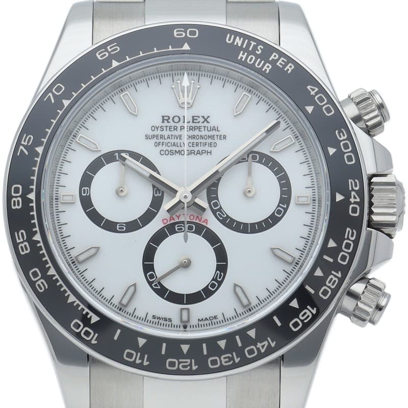ROLEX Cosmograph Daytona Watch 126500LN Stainless Steel / ceramic mensWatch ...