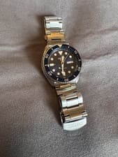 Seiko 5 Sports Automatic Blue Dial Silver Tone Stainless Steel Mens Watch SRPD51