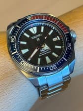 SEIKO PROSPEX PADI Samurai SRPB99K1 Automatic Diver 200m Pepsi Bezel