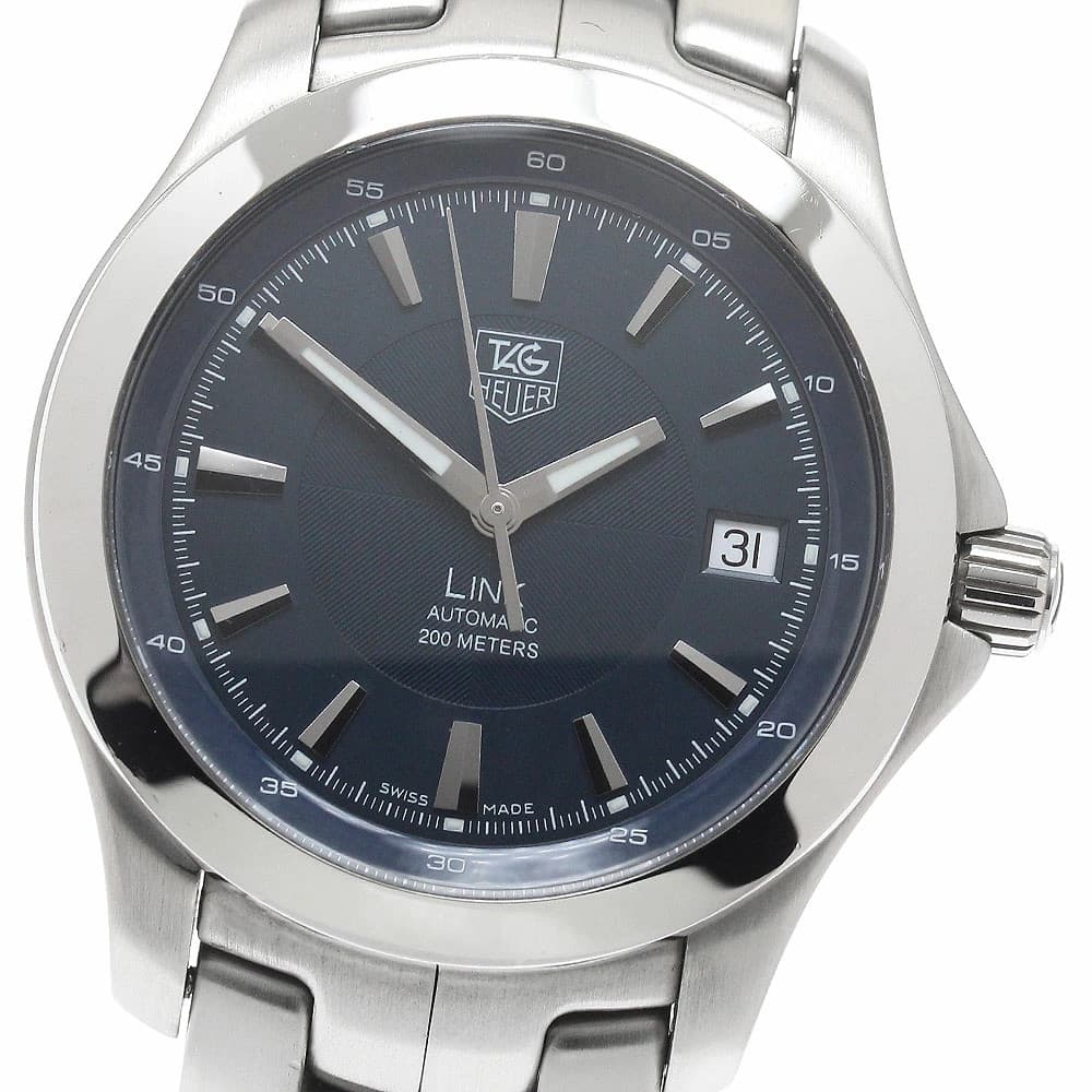 TAG Heuer WJF2112.BA0570 Link Date Automatic Men's Watch Used