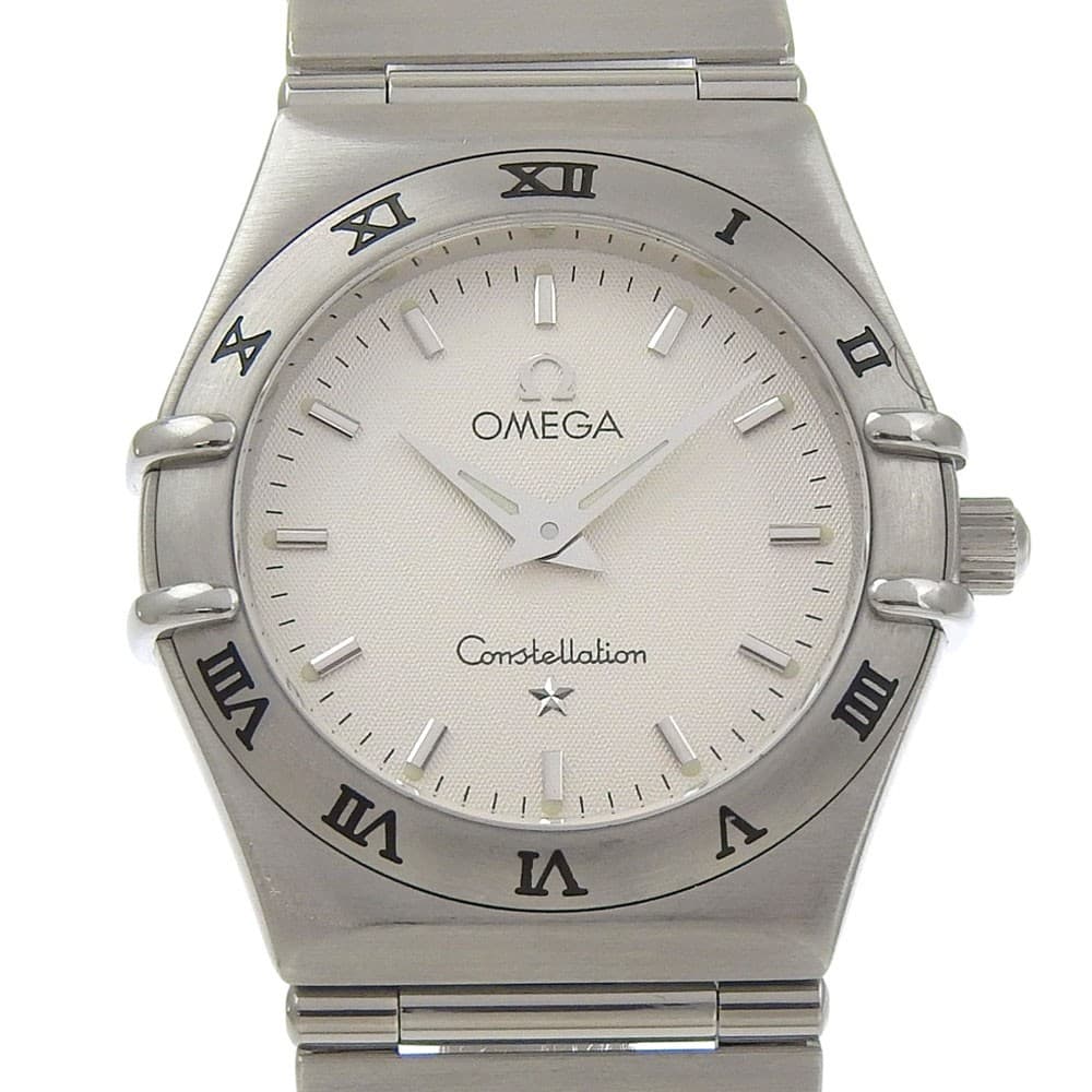 OMEGA 1562.30 Constellation Mini Watches whiteDial Stainless Steel Quartz ...