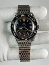 OMEGA Seamaster 300 Ref166024 Vintage Automatic Diver Watch 42mm Black Dial