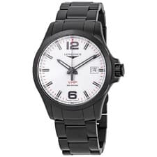 Longines Conquest V.H.P. Silver Dial Men's Watch L37262766