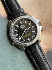 VINTAGE BREITLING NAVITIMER QUARTZ 2100 ANA DIGI FOR PARTS/REPAIR