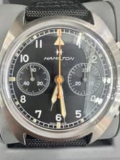 Hamilton Aviation Pilot Pioneer Hodinkee Limited Edition Chrono H89429930 Mint