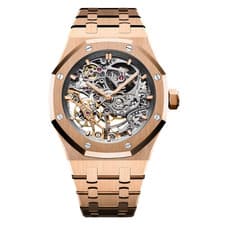 Audemars Piguet Royal Oak 15467OR.OO.1256OR.01 Double Skeletonized Balance Wh...