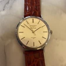 Longines Admiral HF Automatic Vintage Watch 33mm Unisex Pre-Owned