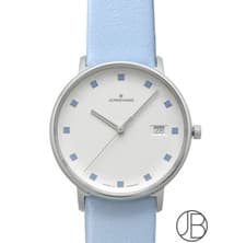 JUNGHANS Form 047/4055.00 Unisex Wristwath Analog 34mm Quartz Silver dial