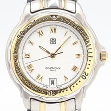 Givenchy Diver REG Model Quartz Date White Men's Watch 2343000 4ANT KZK ABC20118