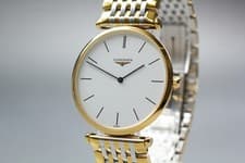 [Near MINT] Longines Grand Classic L4.709.2 33mm White Dial Quartz Men's Watch