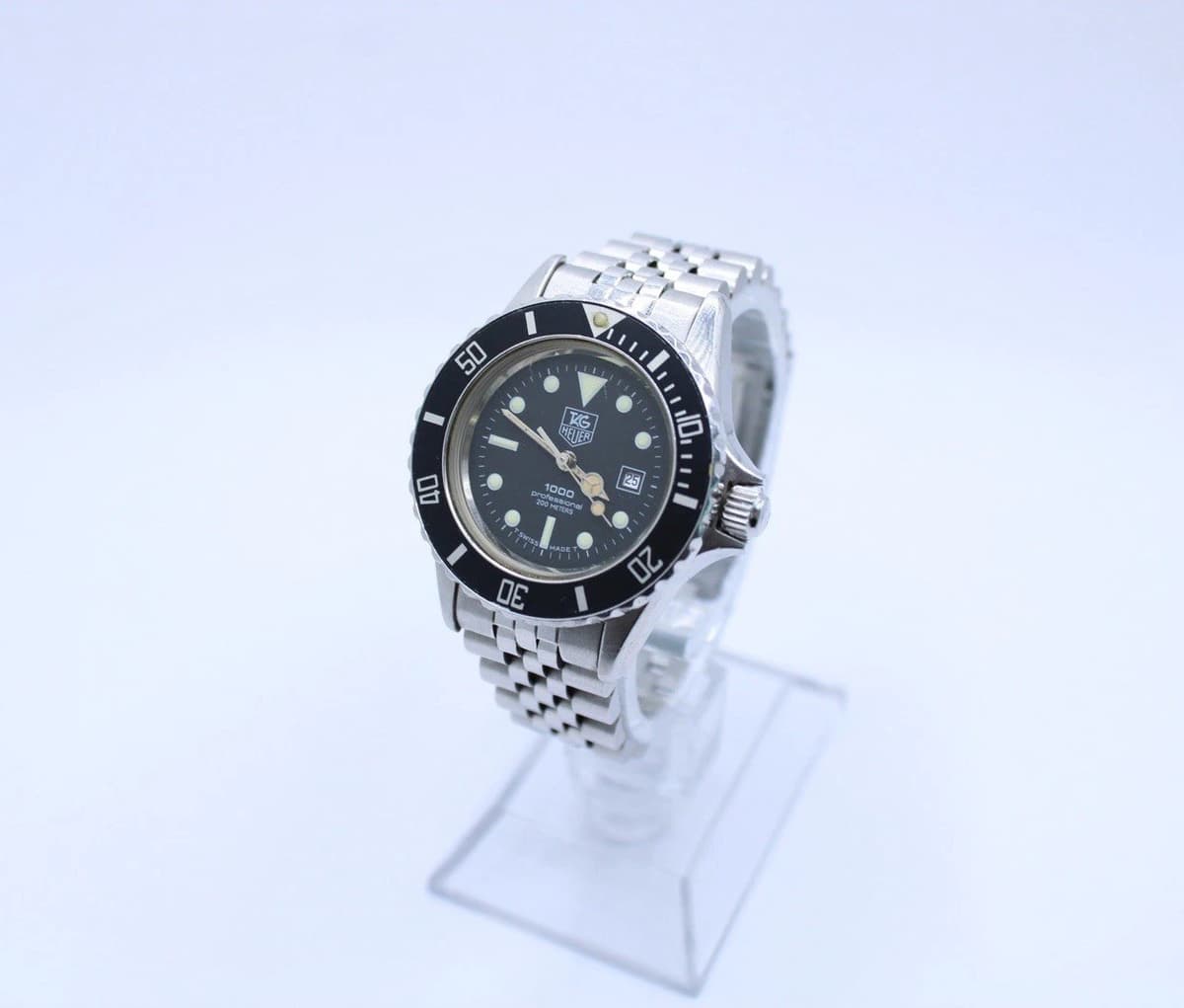 Ladies Tag Heuer 1000 Series Steel Quartz Watch Reference 980.015N