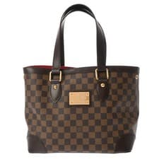 Used LOUIS VUITTON N51205 CA4039 Ladies Tote Bag Damier Brown Damier Canvas from