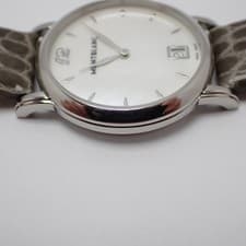 Montblanc Star Classic 108766 Quartz Shell Dial 33mm SS Watch w/ Tag Unisex