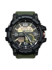 Casio G SHOCK Mud Master GG 1000 Analog Digital Green Mens Sport Watch