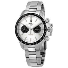 Ball Engineer Hydrocarbon Racer Chrono Silver Dial CM2198C-S1CJ-SL New Full Set