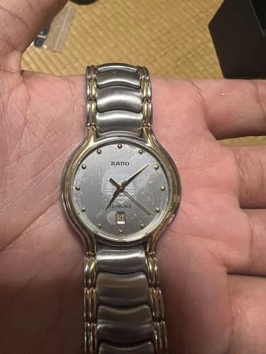 RADO Quartz Watch Silver Dial Stainless Steel Band