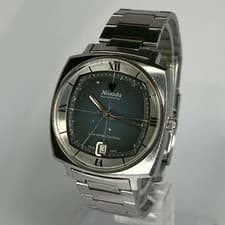 Rare Nivada Automatic 70s Leonardo Da Vinci Watch with Original Strap USED item