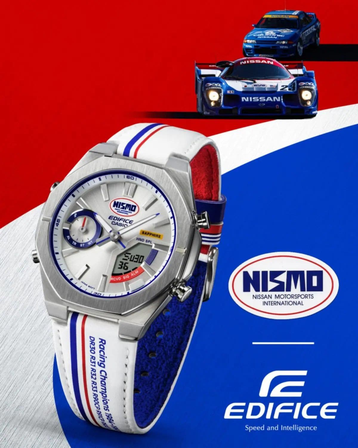 Casio NISSAN EDIFICE NISMO Heritage Edition 2025 ECB-S10NIS-7AJR Watch New JAPAN