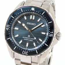 Seiko Prospex Diver Scuba SBDC203 6R55-00J0 Stainless Steel Blue Dial