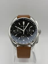 Bulova Men's Lunar Pilot Chronograph Quartz Black Watch 45MM 96A225