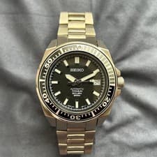 Seiko Samurai SBDA001 Titanium Diver Watch Mens Automatic 42ｍｍ wrist 16.5cm