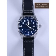 IWC Pilot's Watch Mark XX IW328203 Blue Dial Automatic NEW Box Papers